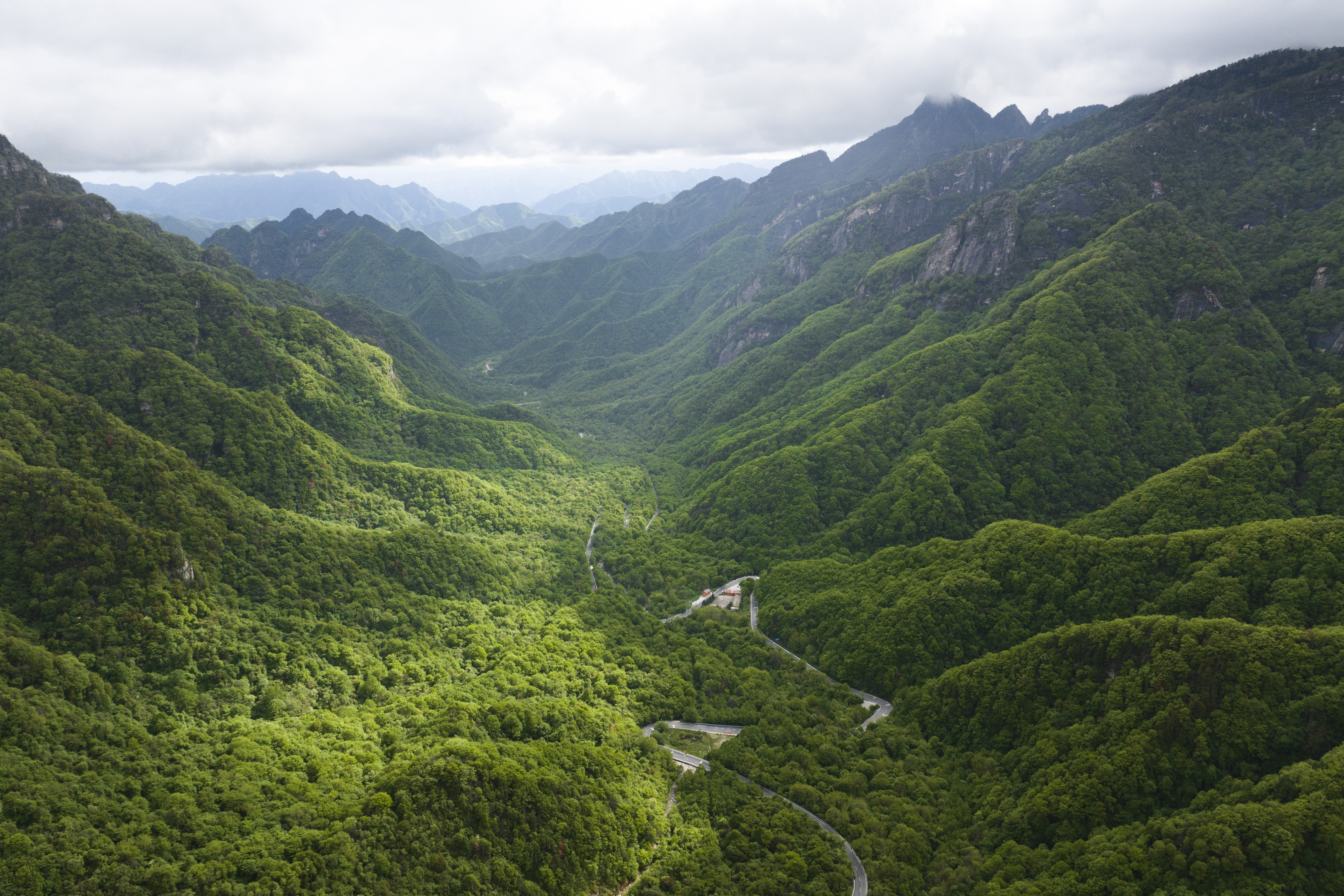 秦岭景区风光