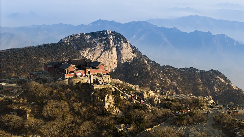 泰山风景区景区风光